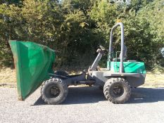 2008 Benford Terex 3 ton Straight Tip Dumper