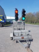 Pike traffic lights LED radio traffic lights light XL trailer battery