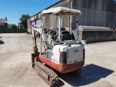 2007 Takeuchi TB016 with Expanding Tracks