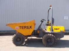 2010 Benford Terex TA3 3 ton straight tip dumper forward tipping
