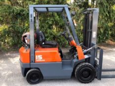 Nissan 1.5 Tonne LPG Forklift