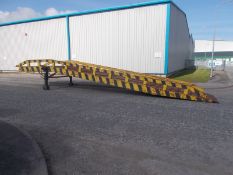 Loading ramp container ramp