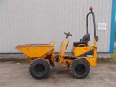 2010 Thwaites 1 ton 4X4 High hi skip tip dumper diesel engine