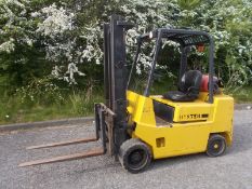 Hyster S3.00XL fork lift 2.5 ton Delivery arranged sideshift container mast