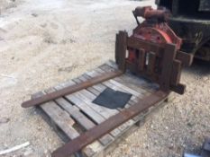 Bolzoni 360 Degree Fork Rotator - Class 2a - Forklift Attachment