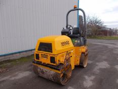 2004 Terex benford tv 1200 vibrating roller ride on