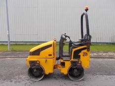 2007 JCB VM160 80 cm vibrating roller ride
