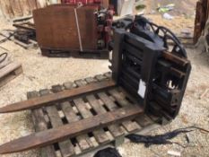 Kaup Rotating Fork Clamp - Class 2a - Forklift Attachment