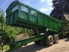 14ton AW tipping trailer