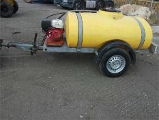 2007 Western 1100 250 gall Honda Bowser Pressure Washer 200 bar