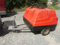 Towable Diesel Engine Hot Pressure Washer Steam Cleaner Wash Chewing Gum Removal