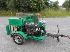 2007 SEB cable pulling diesel electric start fairy capstan winch
