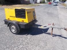 2008 Kaeser M20 Kubota engine 71 CFM compressor 2 tool