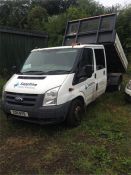 2011 Crew Cab Transit Tipper