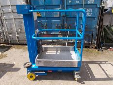 2009 Power tower Nano Scissor Lift Access Platform cherry picker