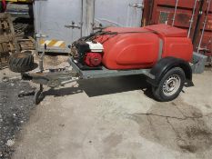 2006 Western 500 Litre 110 Gallon Compact Bowser Pressure Washer 100 Bar