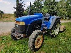 tractor 4x4 all works with flail mower