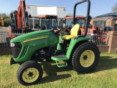 John Deere 3320 4-wheel drive compact tractor