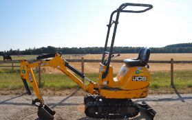 JCB 8008 CTS Micro Excavator 2012