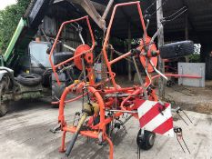 Fella Hydraulic Fold 4 Rotor Tedder Turner