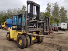 Hyster H12.00XL2 12 Tonne Diesel Forklift, Side Shift and Fork Postioners, 2000 yom, Full Cab, good