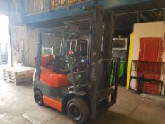 Toyota 42-6FGF18 1.8 Tonne LPG Forklift
