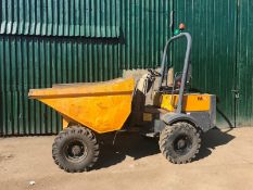 Terex 4 wheel dumper drive 3 ton dumper