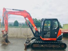 Kubota KX080-4 Excavator 2015
