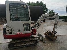 Takeuchi TB016 mini digger / Excavator