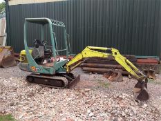Yanmar B15-3 Mini Digger.