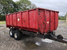 8 TON TIPPING TRAILER