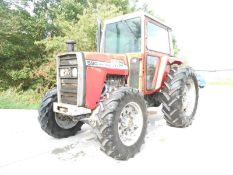 4WD Massey Ferguson 590 Tractor.