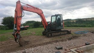 Hitachi ZX 85 USB Excavator Year 2011