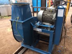 Extraction Fan 18.5KW Factory Wood Chip Grain Dryer 3 Phase