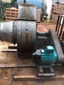 22kw Extractor Fan Factory Wood Chip Grain Dryer 3 phase