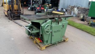 Wadkin FM Planer Thicknesser DC Braked 3 Phase