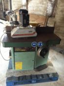 Wadkin Bem Spindle Moulder With Steff 2038 Power Feed. 3 Phase