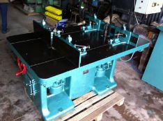 Wadkin EUV Twin Head Spindle Moulder. 3 Phase