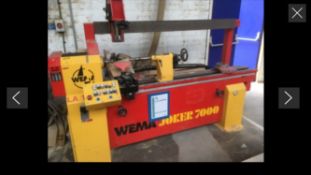 Wema Joker 7000 hydraulic copy lathe