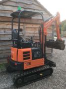 Hitachi 19u Zaxis Mini Digger