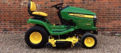 John Deere X320 Ride on Mower Sit On Lawn Mulch Compact Tractor