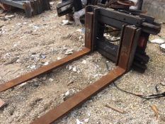 Bolzoni Fork Clamp/Positioner - Class 2a - Forklift Attachment