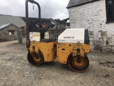 Benford TV1000 Benford Terex Twin Drum Vibrating Road Compactor Ride On Roller