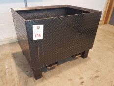 Steel Storage Box / Bin with fork pockets