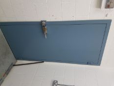 Single Steel Safety / Blast Door with frame and reveal