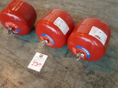 3 x Automatic Fire Extinguishers Powder