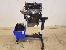 Engine Stand with Ford Engine attached