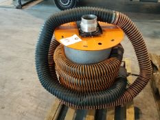 Vehicle Exhaust extraction Pipe on reel