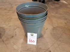 5 x Steel Bins