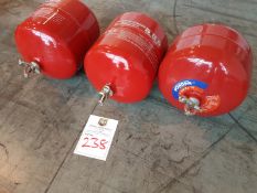 3 x Automatic Fire Extinguishers Powder